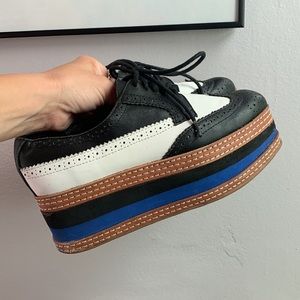 Jeffrey Campbell Oxford Platform Shoes